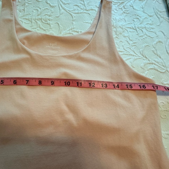 J Jill Perfect shelf-bra tank. Size L - Picture 4 of 8